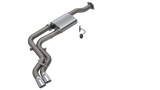 QTP 15-18 Ford F-150 CC/EC Standard Bed 304SS Screamer Cat-Back Exhaust w/3in Tips - 440015