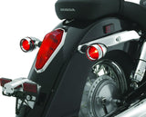 Kuryakyn Deep Dish Bezels With Red Lenses - 2269