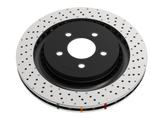 DBA 17-21 Honda Civic Type R Hatch Rear 4000 Series Drilled Rotor - DBA43701XD