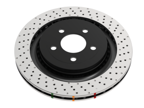 DBA 17-21 Honda Civic Type R Hatch Rear 4000 Series Drilled Rotor - DBA43701XD