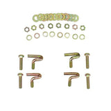 Westin 99-14 Chevy Silv 2500/3500 Reg/Ext Cab Premier Oval Nerf Step Bar Mount Kit - Blk - 22-1065