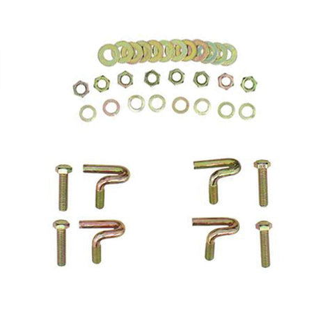Westin 99-14 Chevy Silv 2500/3500 Reg/Ext Cab Premier Oval Nerf Step Bar Mount Kit - Blk - 22-1065