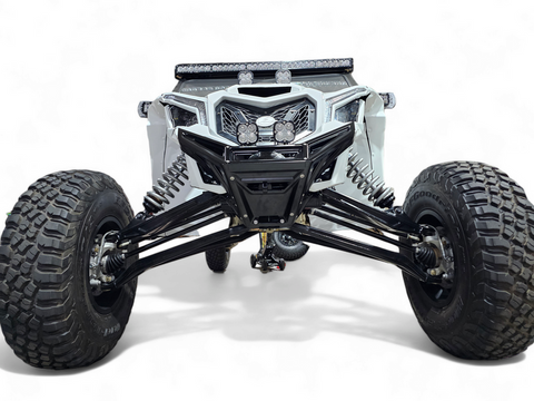 Elektric Offroad 2017+ Can Am X3 Maverick Billet Front Winch Bumper Anodized Black - FWB210035