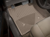 WeatherTech 14+ Chevrolet Silverado Front Rubber Mats - Tan - W309TN