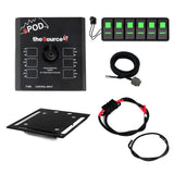 sPOD SourceLT Modular w/Green LED for 36in Battery Cables - SLMOD36G