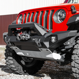 Rival 2018-2026 Jeep Wrangler JL 2020-2026 Jeep Gladiator Front Full-Width Aluminum Bumper - 2D.2701.3-NL