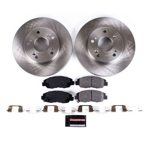 Power Stop 06-11 Honda Civic Front Autospecialty Brake Kit - KOE2384