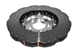 DBA 14-20 Audi A6 (w/345mm Front Rotor) Front 5000 Series Cross Drilled Rotor w/Silver Hat - 52832WSLVXD