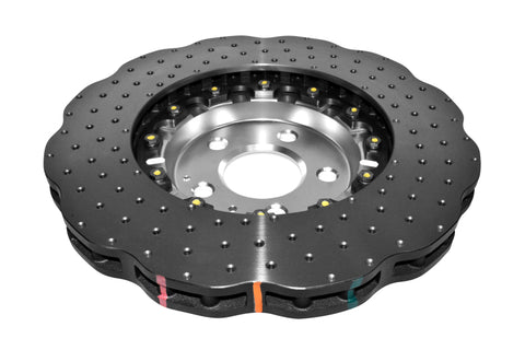 DBA 14-20 Audi A6 (w/345mm Front Rotor) Front 5000 Series Cross Drilled Rotor w/Silver Hat - 52832WSLVXD