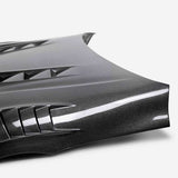 Seibon 2020+ Toyota GR Supra TV-Style Carbon Fiber Hood - HD20TYSUP-TV-DS