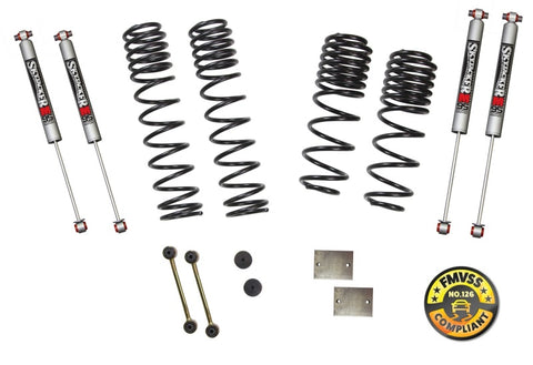 Skyjacker 2018 Jeep Wrangler JL 4 Door 4WD (Rubicon) Long Travel 2 Stage 1in-1.5in Coil System - JL15RBPMLT