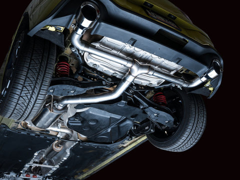 AWE 2022 VW GTI MK8 Touring Edition Exhaust - Chrome Silver Tips - 3015-32658