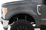 Bushwacker 17-18 Ford F-250 Super Duty Pocket Style Flares 4pc - Oxford White - 20942-12