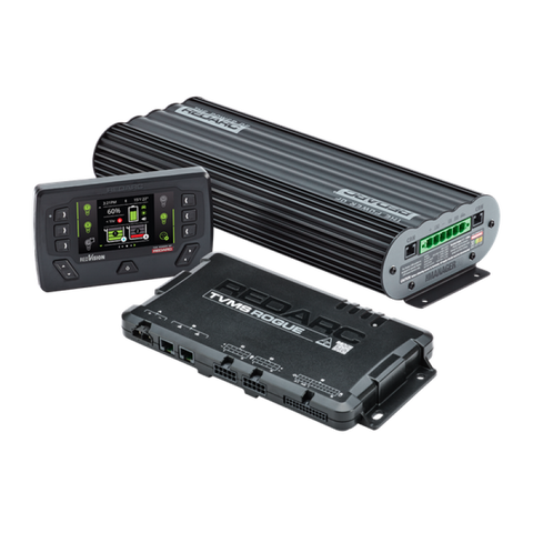 REDARC Total Vehicle Management System - Rogue w/Manager30 System & RedVision Display - TVMSKIT07-NA