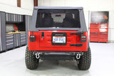 Fishbone Offroad 97-06 Jeep Wrangler TJ Rear Bumper W/Step Piranha Series - FB22072