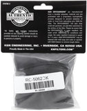K&N 4.5in Base ID x 3.5in Top ID x 6in H - Black - Round Tapered - Drycharger Air Filter Wrap - RC-5062DK