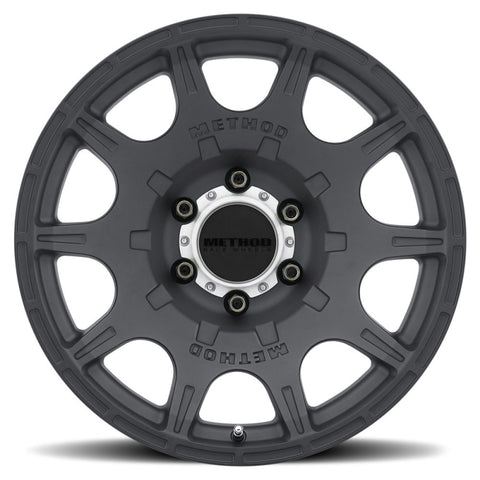 Method MR308 Roost 17x8.5 0mm Offset 6x5.5 106.25mm CB Matte Black Wheel - MR30878560500