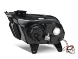 Raxiom 10-12 Ford Mustang w/ Headlights CCFL Halo Projector Headlights- Black Housing (Clear Lens) - 101685