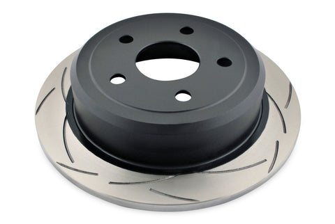 DBA 07-09 Jeep Wrangler JK Rear Slotted Street Series Rotor - 2537S