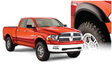Bushwacker 10-18 Ram 1500 Fleetside Extend-A-Fender Style Flares 4pc 67.4/76.3/96.3in Bed - Black - 50914-02