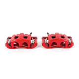 Power Stop 06-10 Ford Explorer Front Red Calipers w/Brackets - Pair - S4994