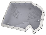 aFe 05-19 VW 1.8L/2.0L w/o Oil Sensor Engine Oil Pan Black POWER Street Series w/ Machined Fins - 46-71240B