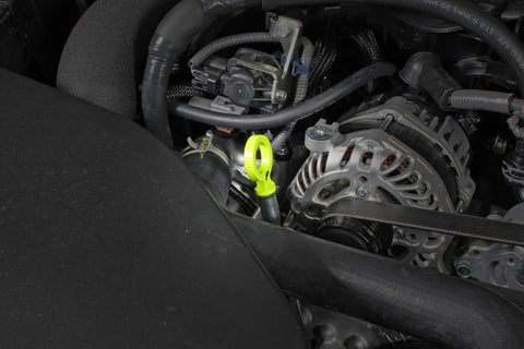PERRIN Subaru Dipstick Handle Loop Style - Neon Yellow - PSP-ENG-721NY