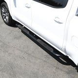 Westin 2019 Chevrolet Silverado/Sierra 1500 Crew Cab Platinum 4 Oval Nerf Step Bars - Black - 21-4135