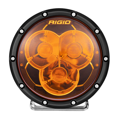 Rigid Industries 360-Series Laser 6in Amber PRO Amber Backlight - 36212