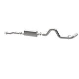 MagnaFlow Cat-Back 2016 Toyota Tacoma 3.5L V6 SS 3in Single Pass Side Exit Rear 4in Tip - 19291