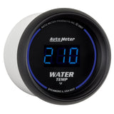 Autometer Cobalt Digital 52.4mm Black 0-300 deg F Water Temperature Gauge - 6937