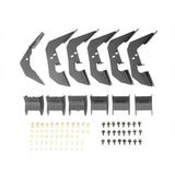 Westin 2015-2018 Chevrolet/GMC Colorado/Canyon Crew Cab R7 Nerf Step Bars - Black - 28-71015
