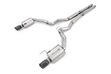 AWE Tuning S550 Mustang GT Cat-Back Exhaust - Touring Edition (Diamond Black Tips) - 3015-33084