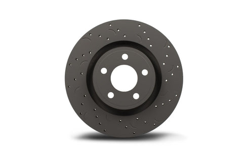 Hawk Talon 2000 Audi TT Quattro Solid Rear Rotor Drilled and Slotted Rear Brake Rotor Set - HTC4786