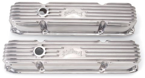 Edelbrock Valve Cover Classic Series Chrysler 383/440 CI V8 Polshed - 4192