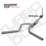 Diamond Eye KIT 4in TB DUAL AL: 94-97 FORD 7.3L F250/F350 PWRSTROKE NFS W/ CARB EQUIV STDS - K4308A