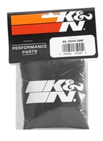 K&N Polaris Black Round Drycharger Air Filter Wrap 11.25inx3inx3in - PL-1014-1DK