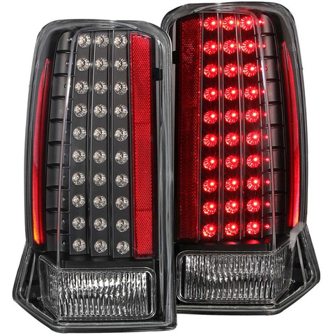 ANZO 2002-2006 Cadillac Escalade LED Taillights Black - 311121