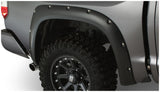 Bushwacker 14-18 Toyota Tundra Fleetside Pocket Style Flares 4pc 66.7/78.7/97.6in Bed - Black - 30918-02