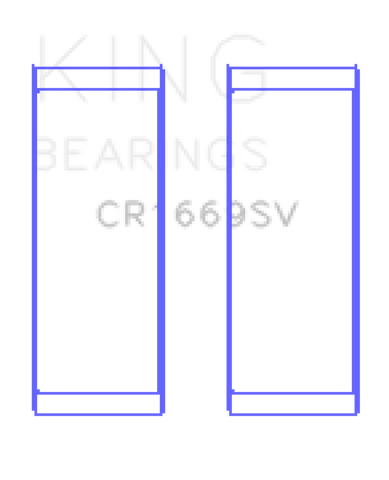 King Volkswagen AZV/CFAC/AWX Connecting Rod Bearing Set - CR1669SV