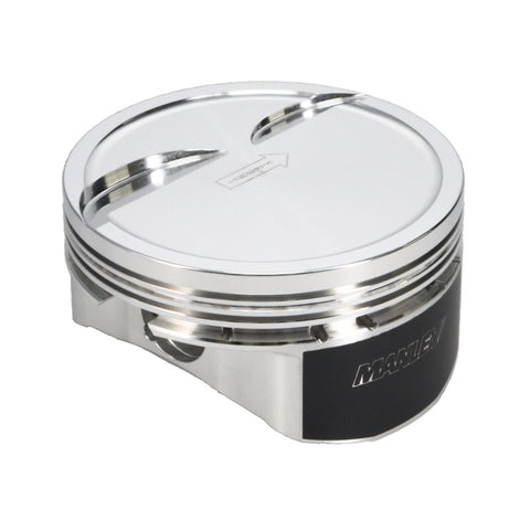 Manley Big Block Chevrolet LS Series 4.075in Bore 4in Stroke -10cc Dish Platinum Series Piston Set - 592775C-8