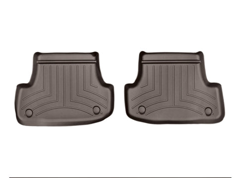WeatherTech 2015+ Audi A3/S3 Rear FloorLiner - Cocoa - 475002