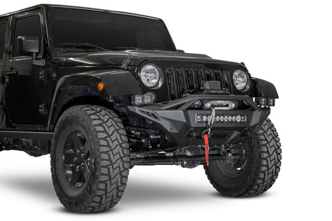 Addictive Desert Designs 07-18 Jeep Wrangler JK Stealth Fighter Front Bumper w/ Winch Mount - F951232080103