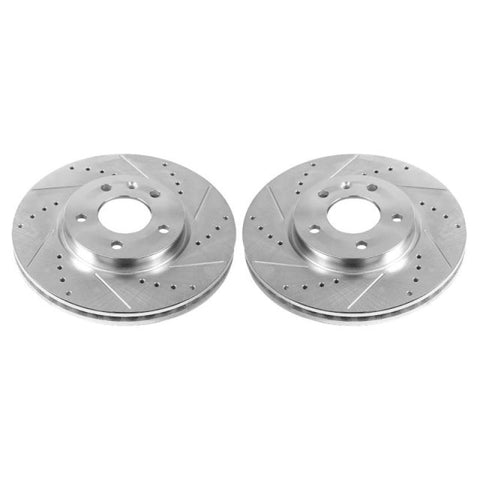 Power Stop 17-19 Buick LaCrosse Front Evolution Drilled & Slotted Rotors - Pair - AR82150XPR