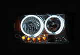 ANZO 1994-2001 Dodge Ram Crystal Headlights Black - 111067