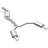 MagnaFlow Sys C/B 12-15 Audi A6 / A7 3.0L V6 SS 2.5in Dual Split Rear Ext 4in Tips - 19159