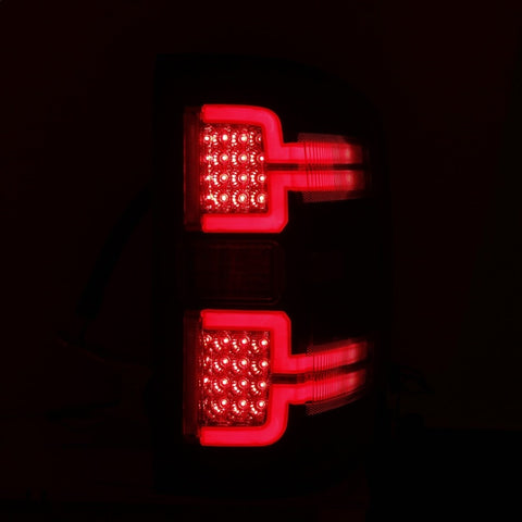 ANZO 2014-2018 Chevy Silverado 1500 LED Taillights Black - 311289
