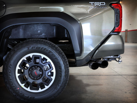 aFe 2024 Toyota Tacoma L4 2.4L Vulcan Series 2.5-3in 304 SS Steel Cat-Back Exhaust w/Black Tips - 49-36074-B