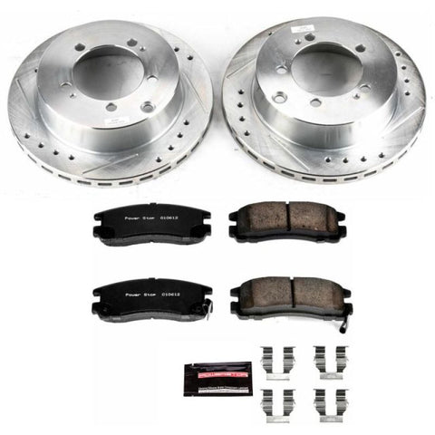 Power Stop 91-96 Dodge Stealth Rear Z23 Evolution Sport Brake Kit - K806
