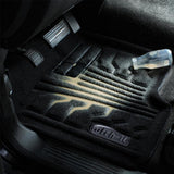 Lund 03-07 Honda Accord Catch-It Carpet Front Floor Liner - Black (2 Pc.) - 583063-B